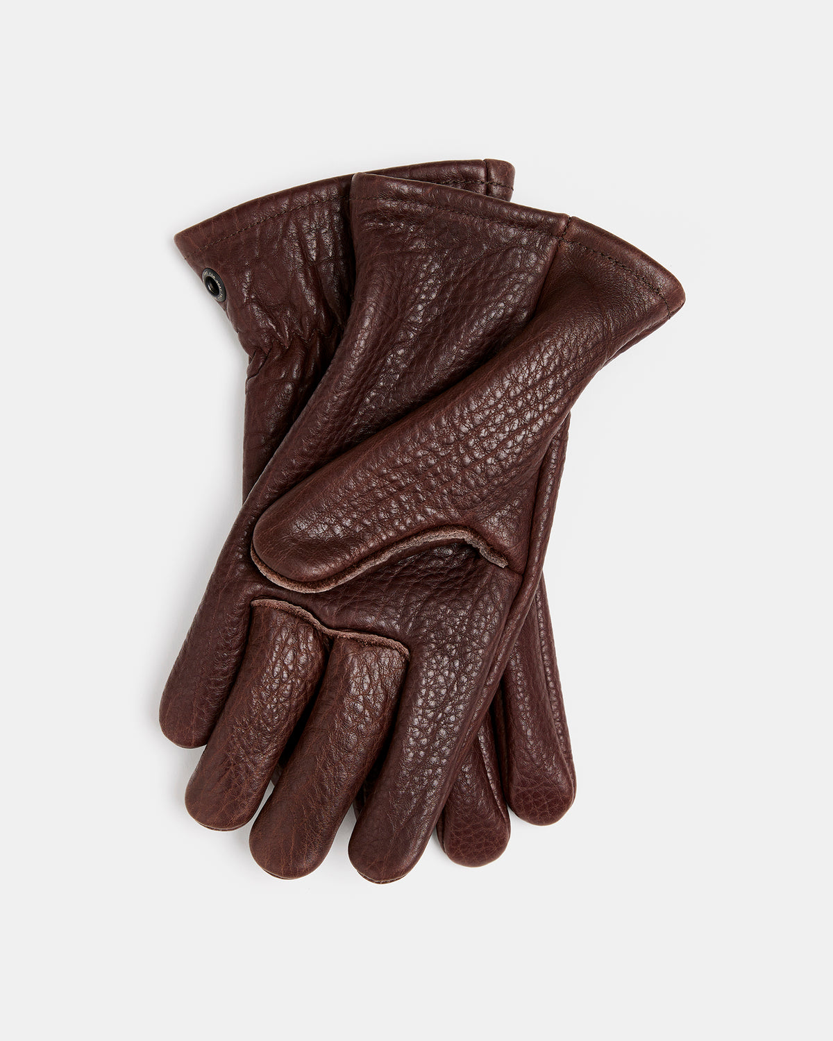 Gjöra Bison full-grain leather gloves with long protective cuffs