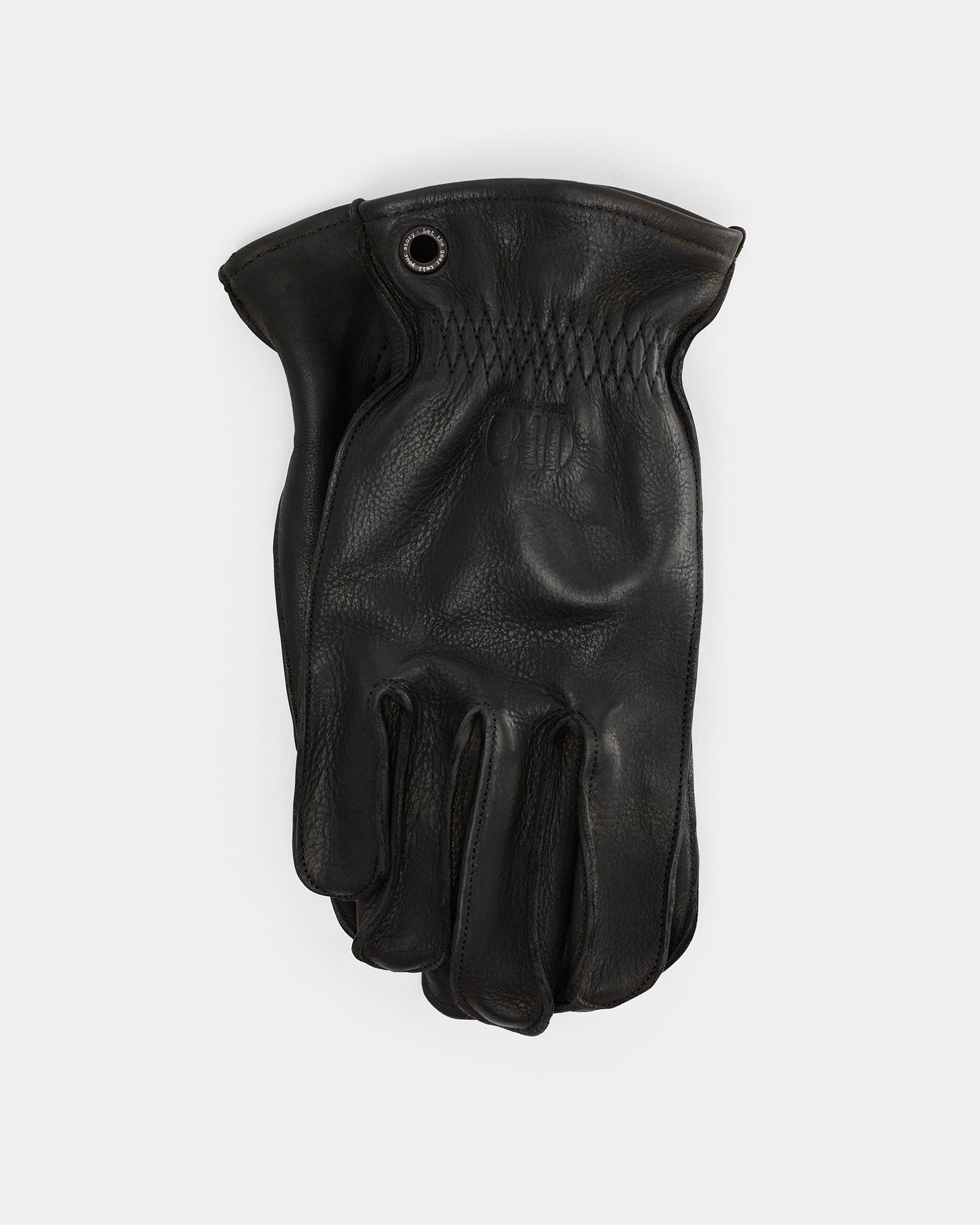 crud sweden handschuhe Molg Gloves Black – Full-Grain Leather Work Gloves