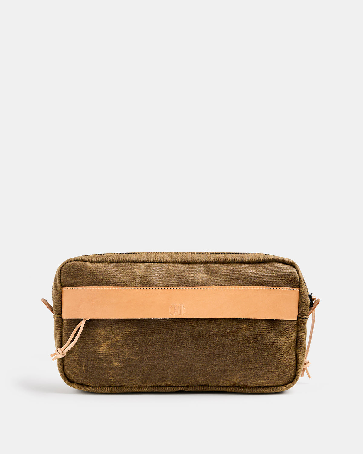 Töfte crossbody bag in natural waxed canvas and Tärnsjö leather