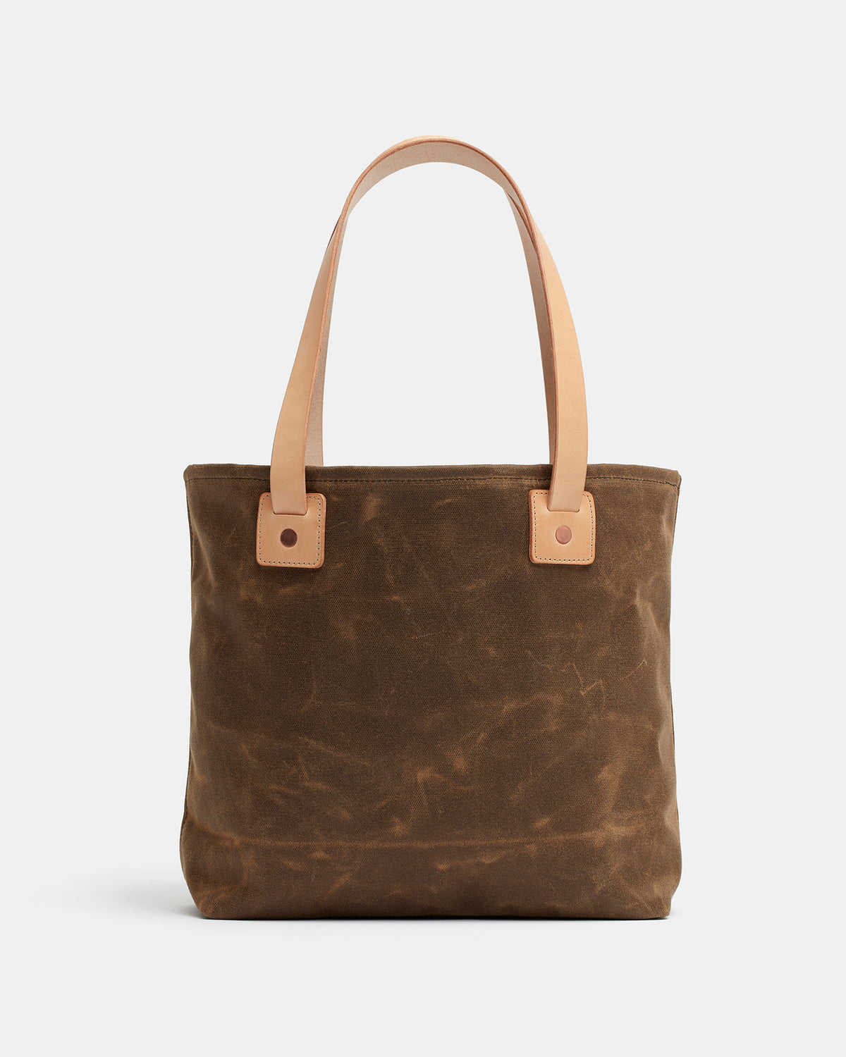 18 oz waxed cotton canvas used for the Göta Swedish-made tote bag back