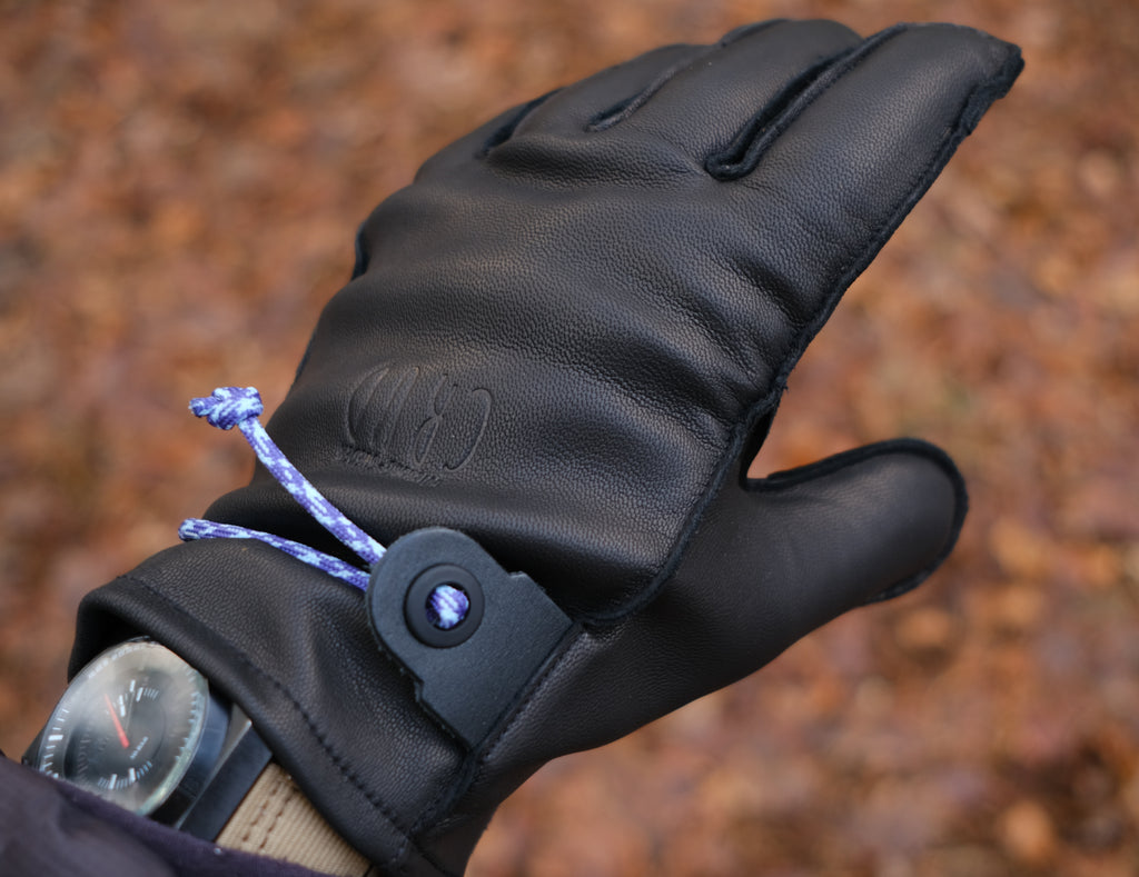 Mitsuhiko handskar 2.0 Re:newool fodrade Svarta