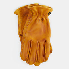 Gjöra women's leather gloves made from full-grain cowhide