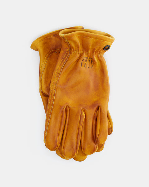 Yellow Leather Gloves | Yellow Gjöra Gloves | – Crud