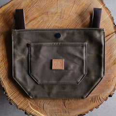 Rydet tool pouch in 18 oz waxed cotton canvas with Tärnsjö leather details