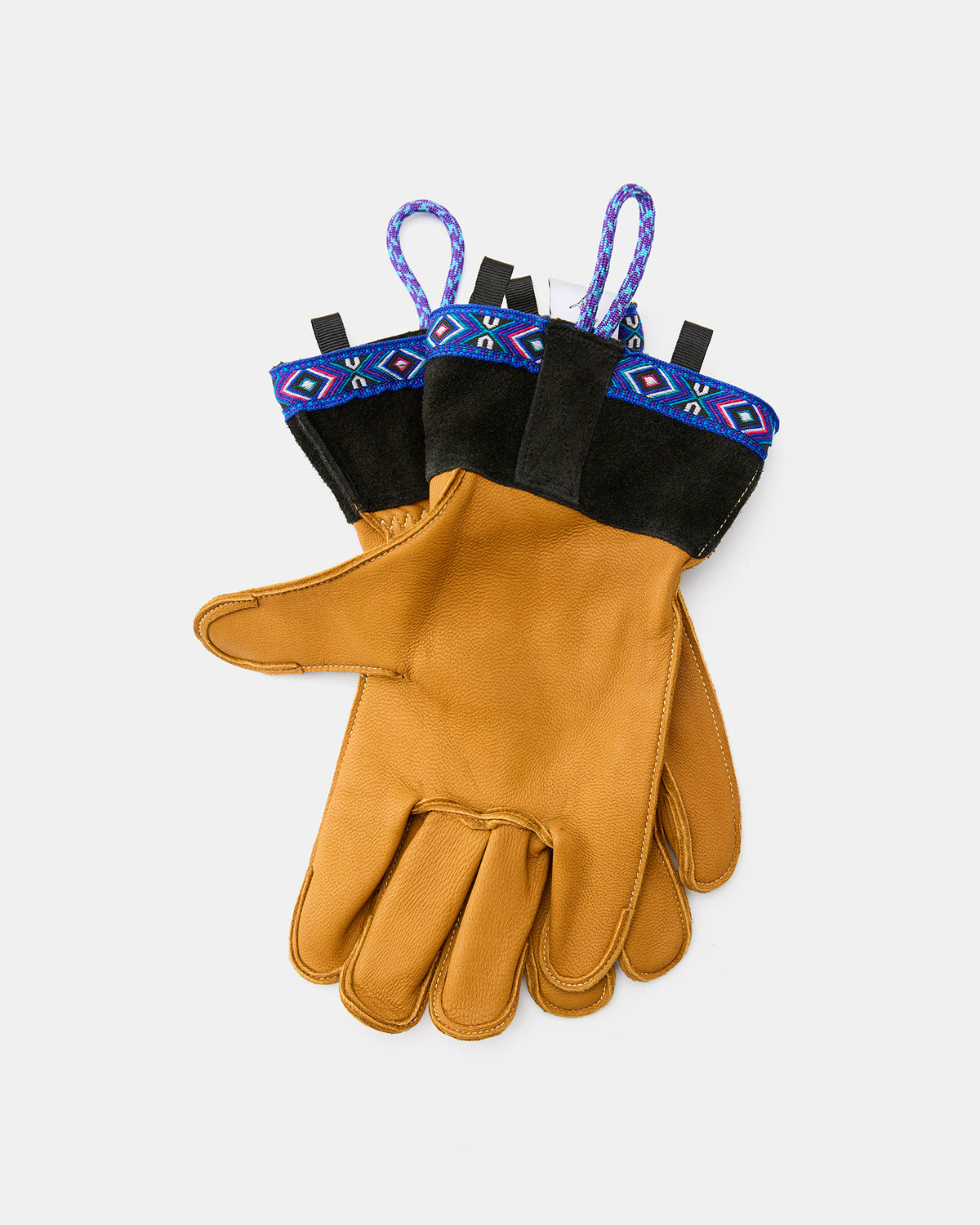 Kengis full-grain goatskin gloves with double-stitched reinforced fingertips