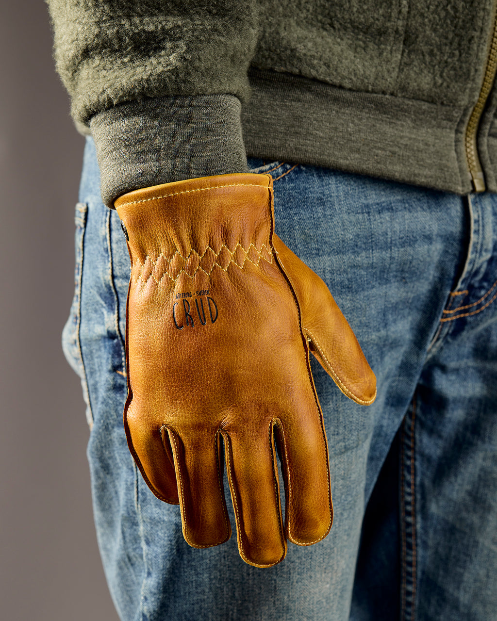 Men's Molg Gloves | Yellow Molg Gloves | Crud